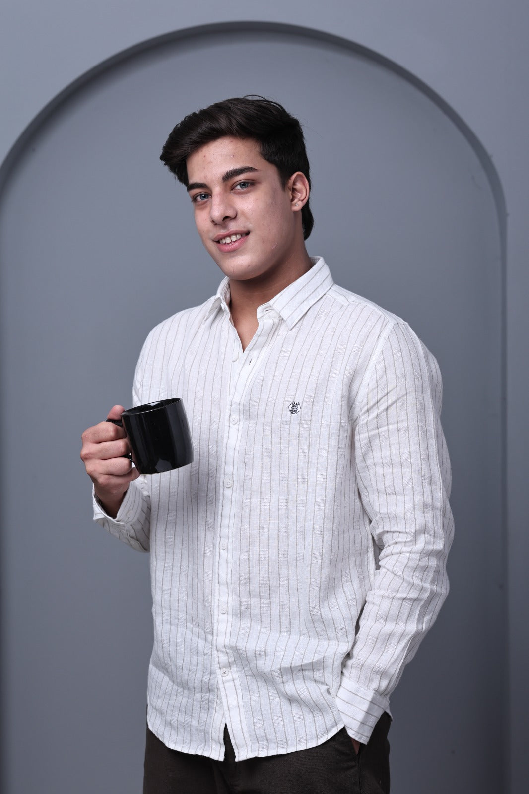 Desert Drift 100% Pure Linen Shirt