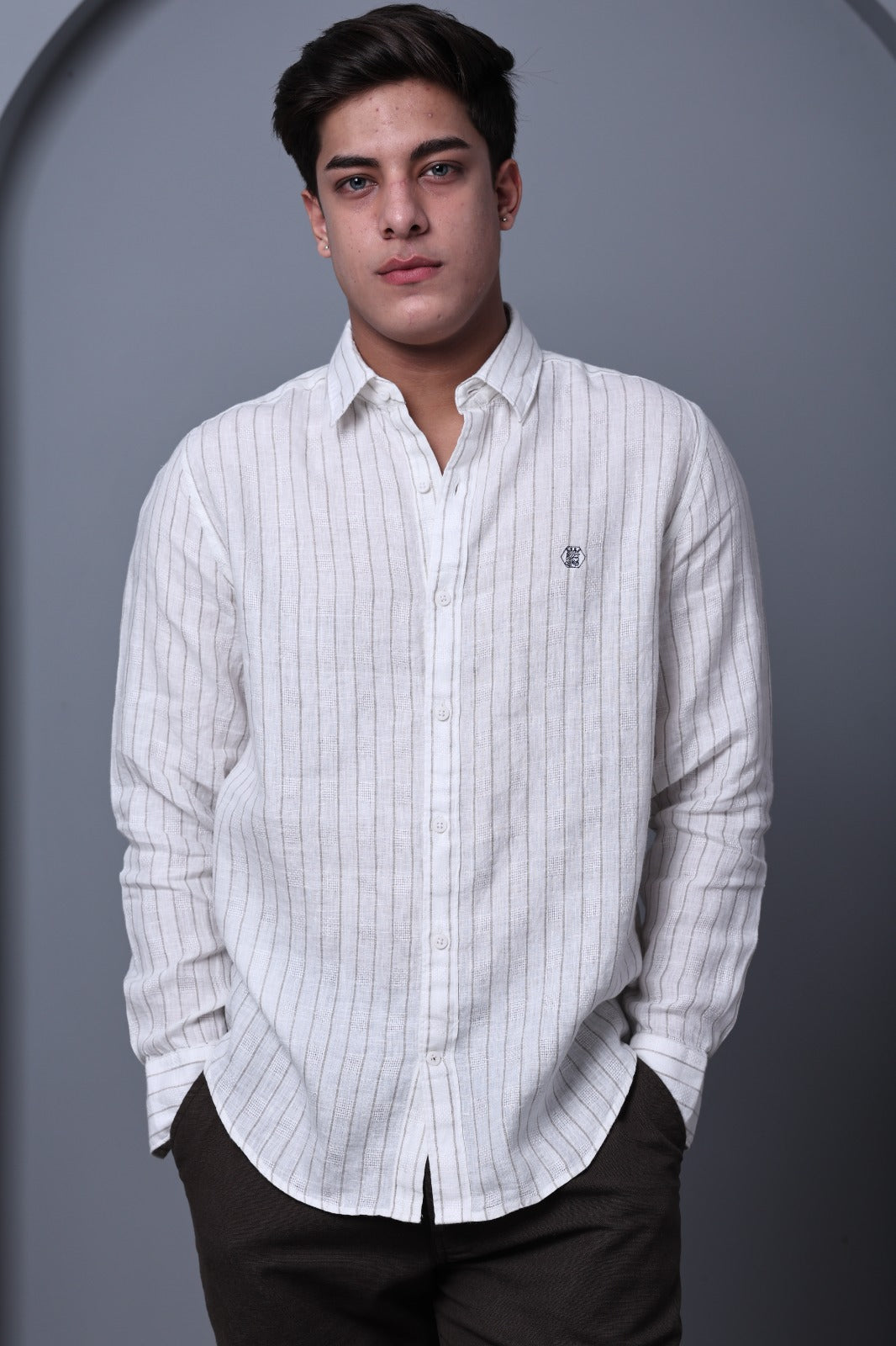Desert Drift 100% Pure Linen Shirt
