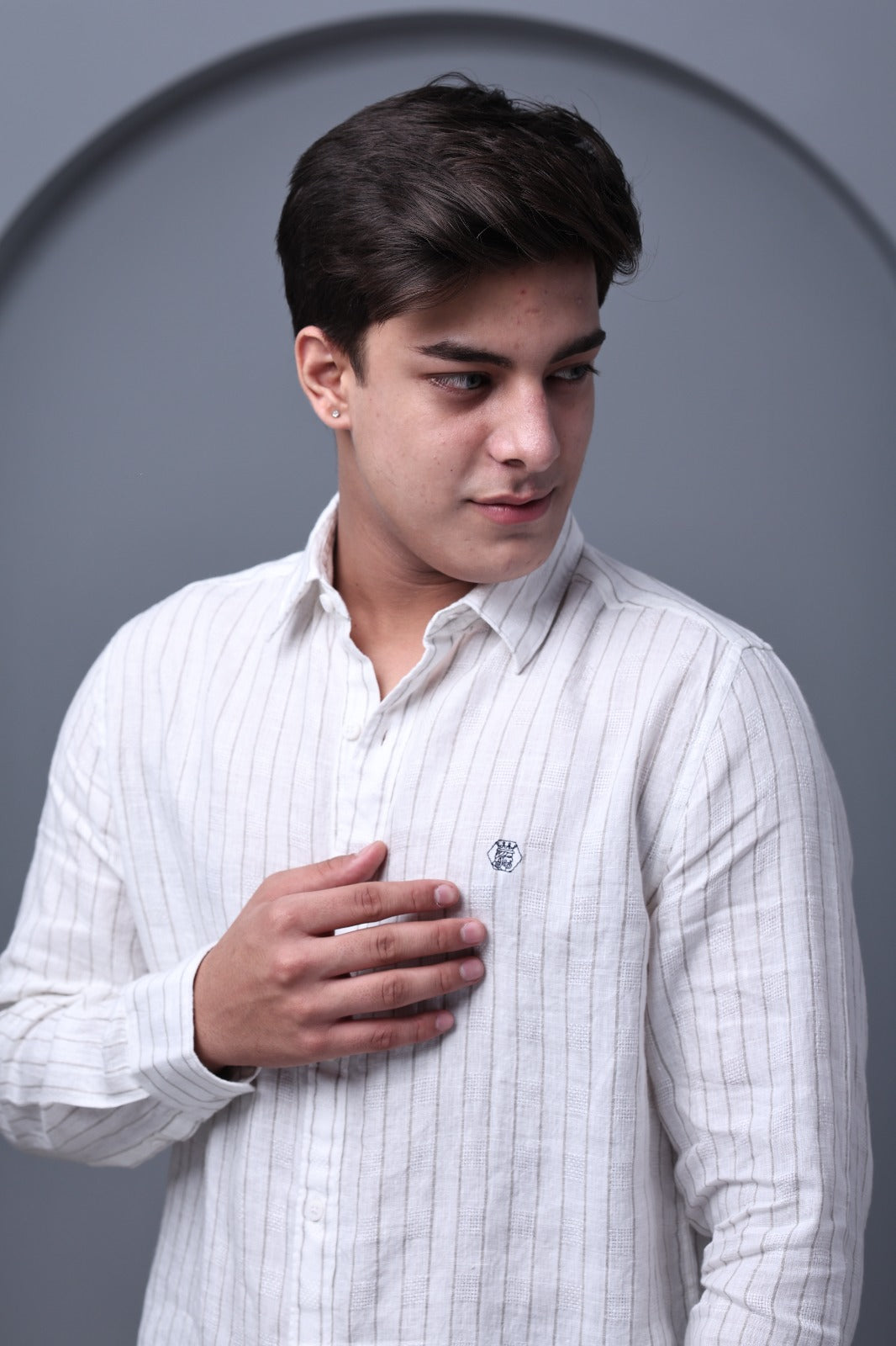 Desert Drift 100% Pure Linen Shirt
